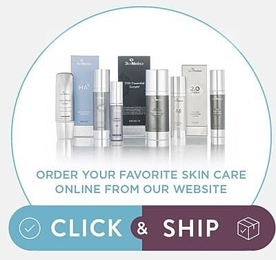 Skin care products available for online ordering.